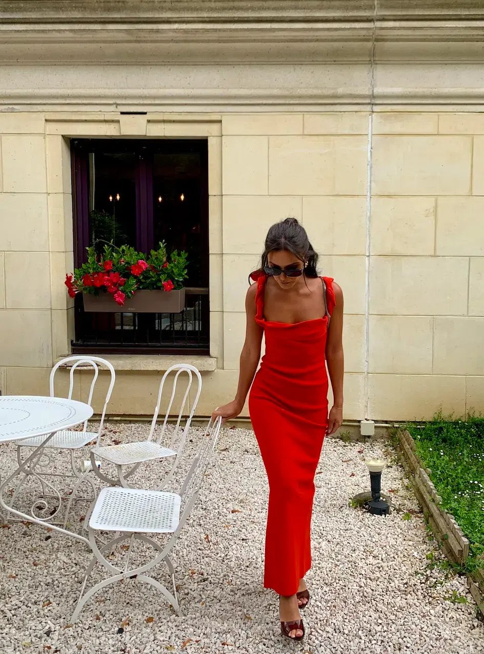 Jacquemus La Robe Maille Alca Dress Red Size FR32 / AU 4 photo 5