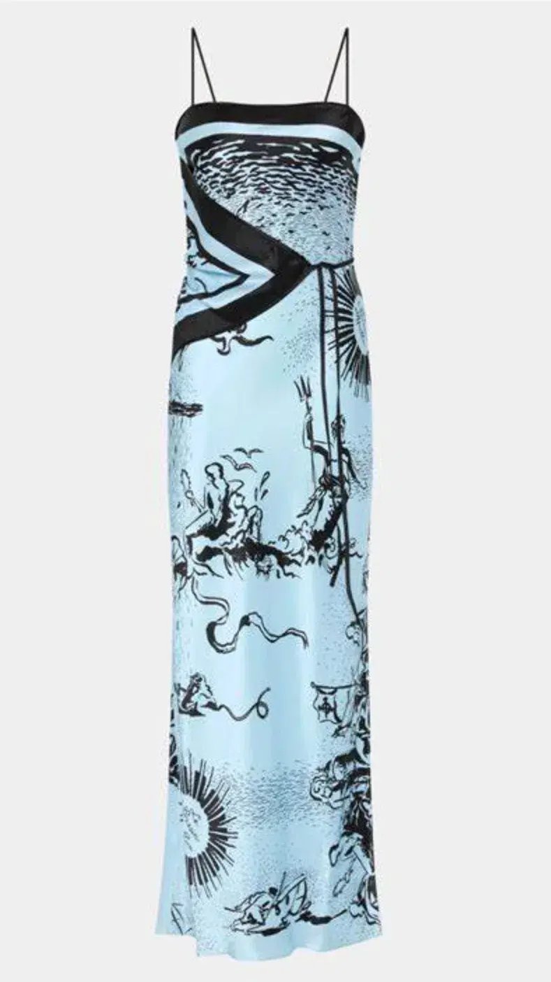 SIR Dreamwood Scarf Maxi Dress Size AU 12 photo 6