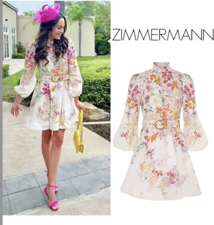 Zimmermann Natura Buttoned Mini Dress photo 10