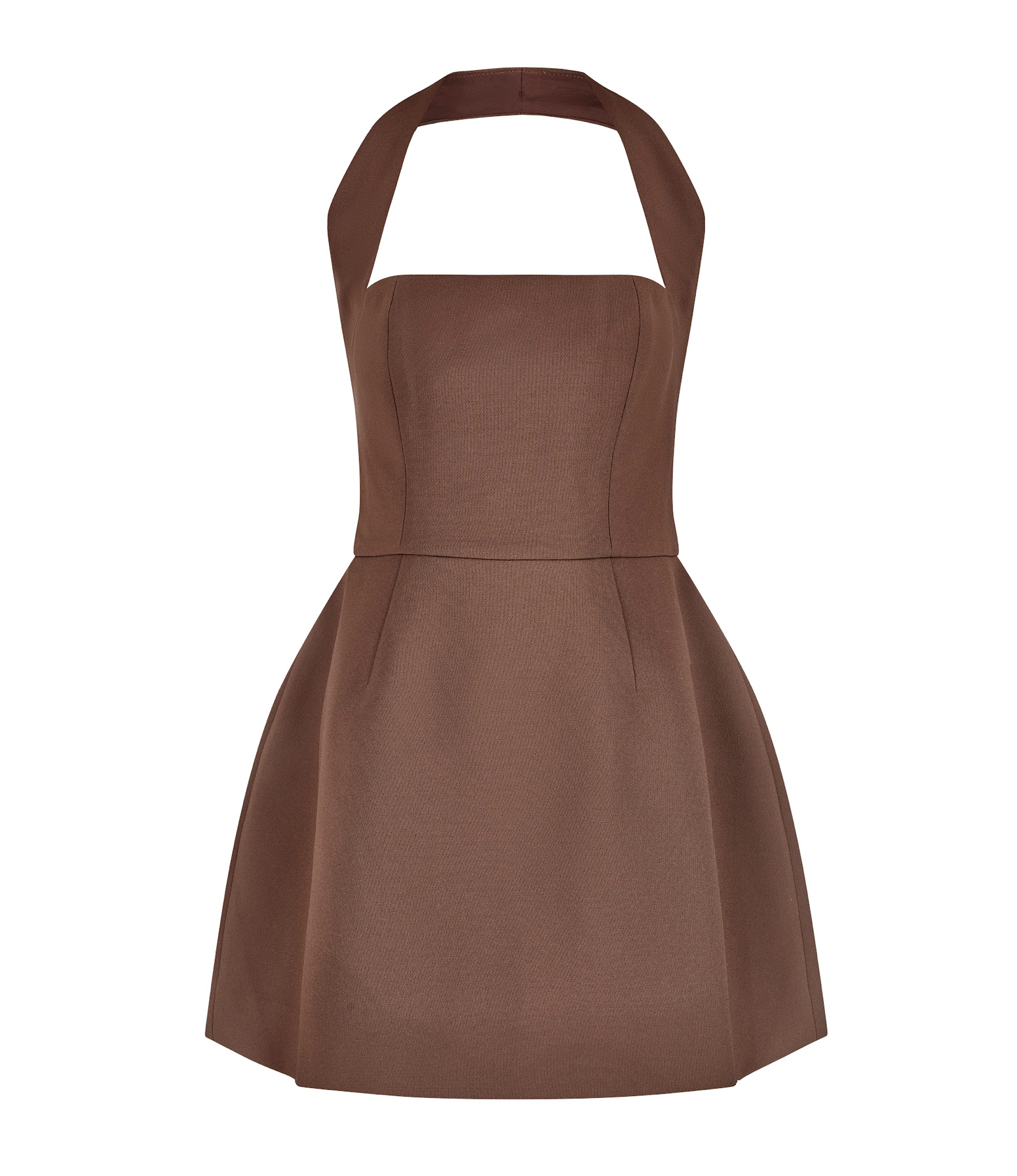 ODD MUSE THE ULTIMATE MUSE STRUCTURED MINI DRESS - CHOCOLATE photo 7