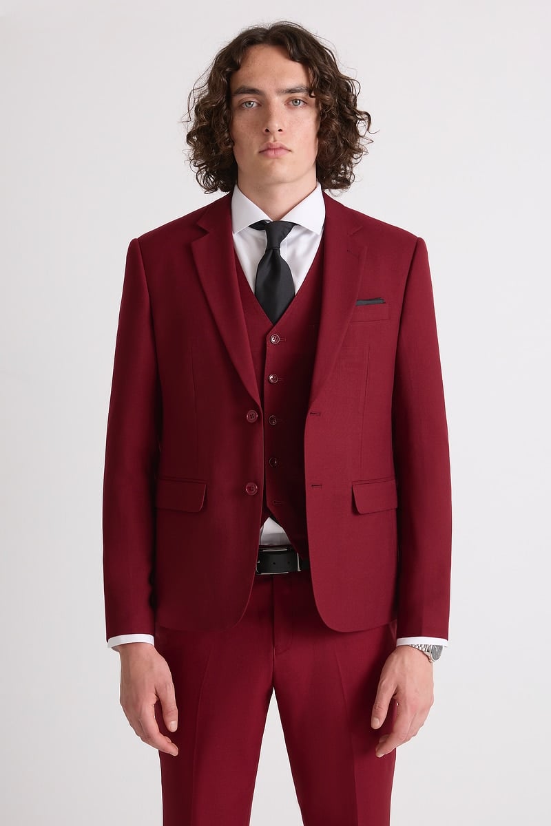 Maroon Suit Suitor Package photo 2