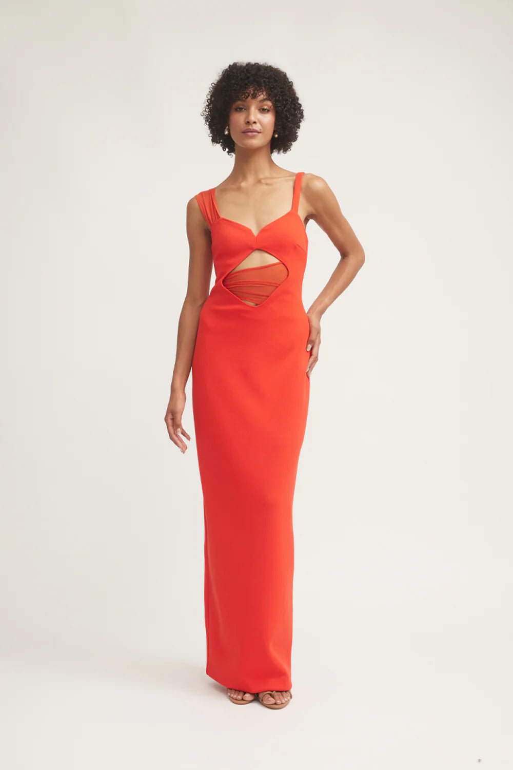 TOJHÀ MADELEINE DRESS - RED photo 3