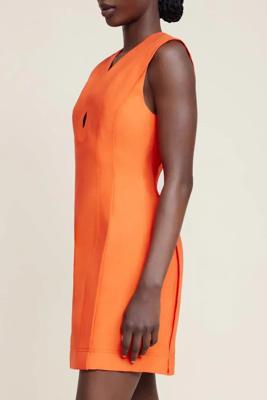 Acler Coolidge Mini Dress Orange Size 8 photo 3