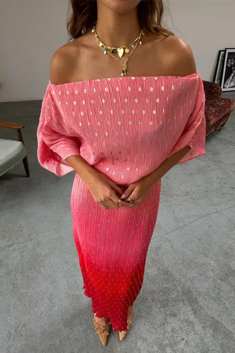Never Fully Dressed Tilly Dress Pink Ombre Size S/Au 8 photo 5