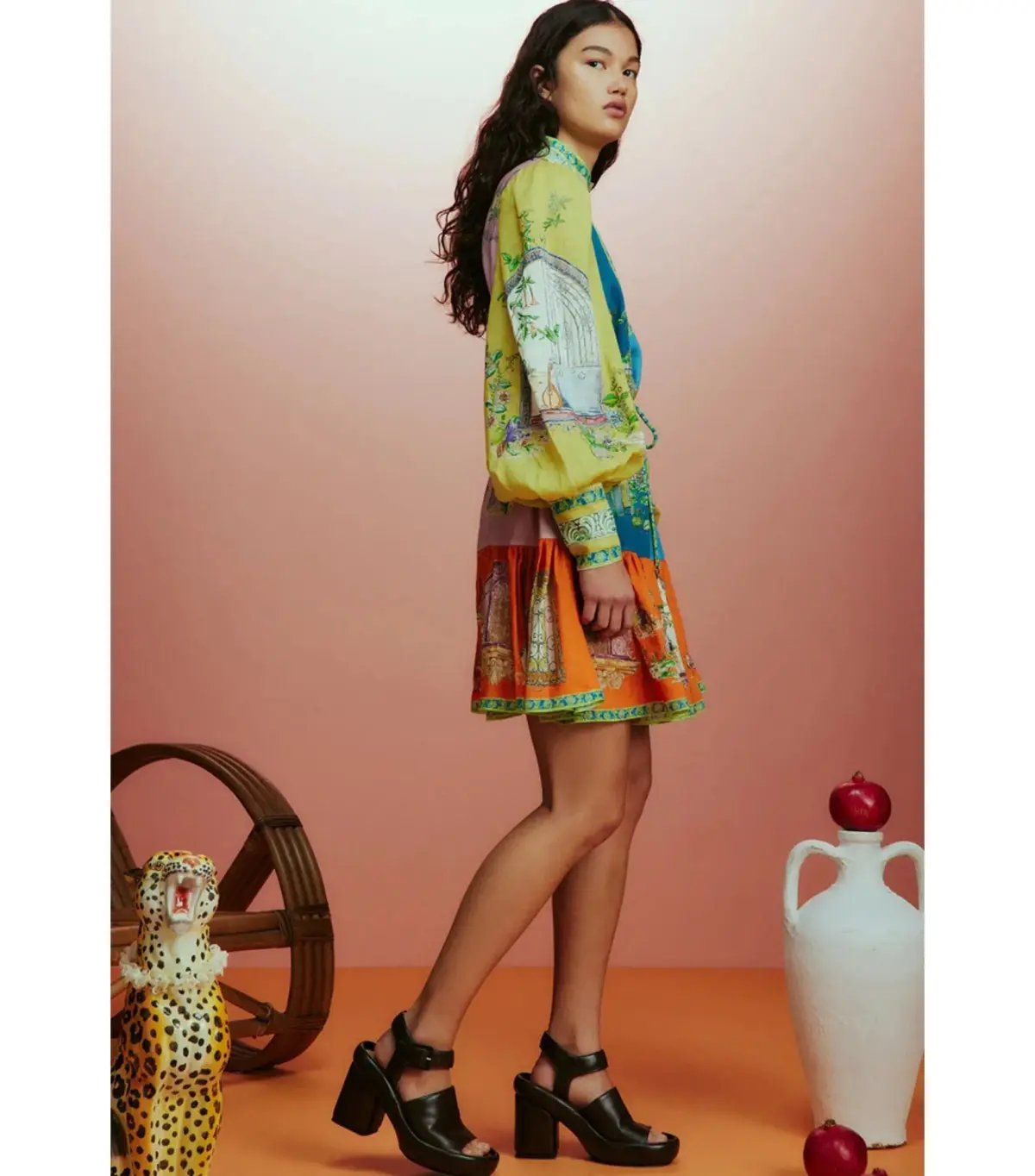 Alemais Monti Mini Dress Multi Size AU 10 photo 3
