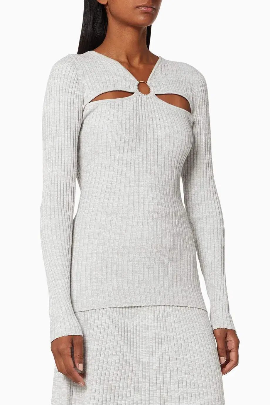 Anna Quan Laila Top Pebble Grey Size 4 / XXS photo 4