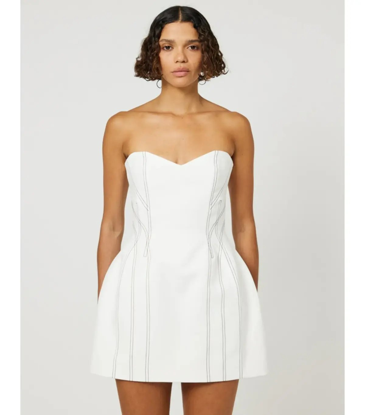 Camilla and Marc Theia Dress in Cream Size AU 6 photo 2