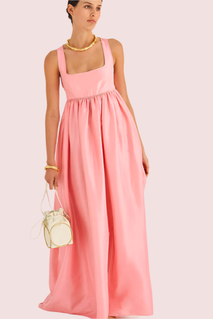 Oroton Strappy Sundress Pink photo 3