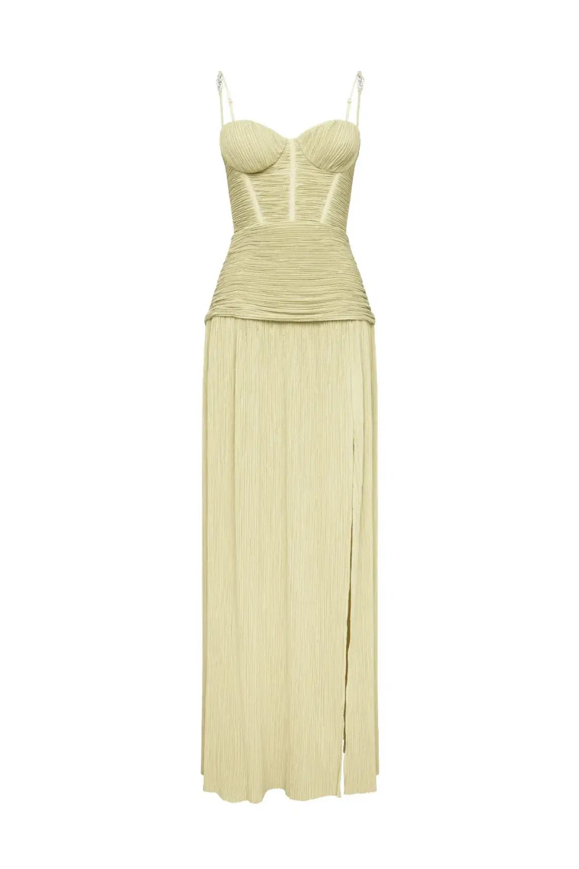 Manning Cartell Double Time Pleat Dress Pistachio Size 8 photo 6