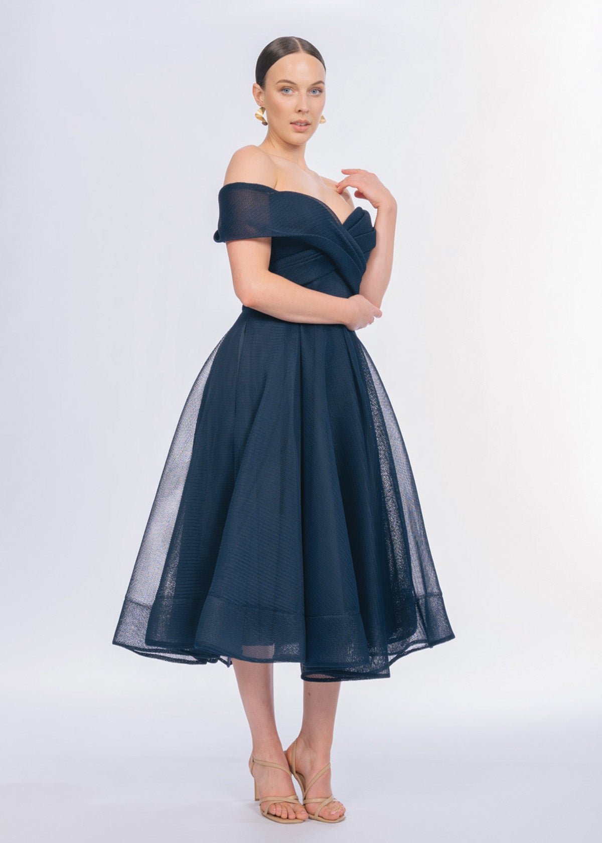 Oliver Dress in Navy photo 3