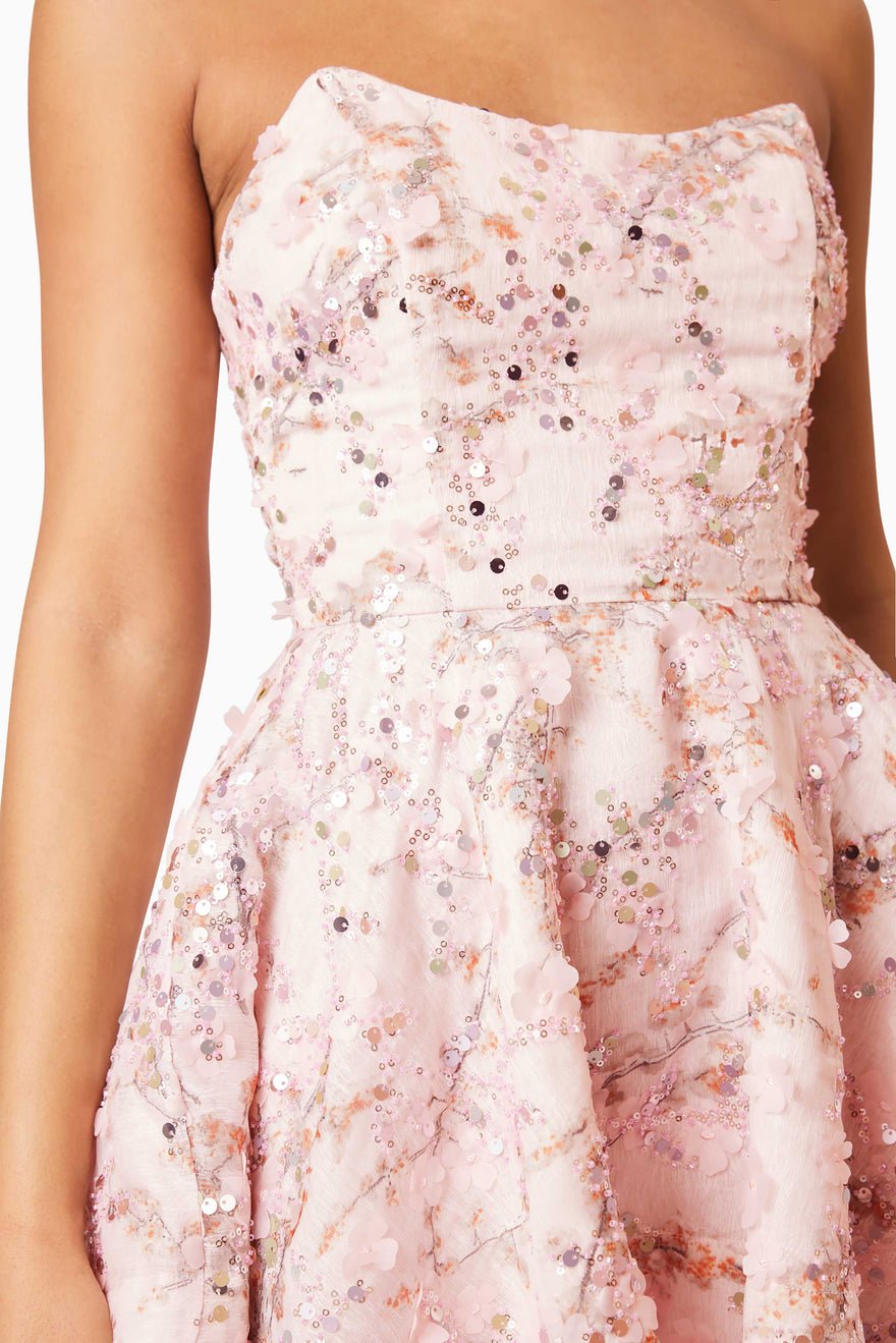 Elliatt Regina Mini Dress - Pink photo 3