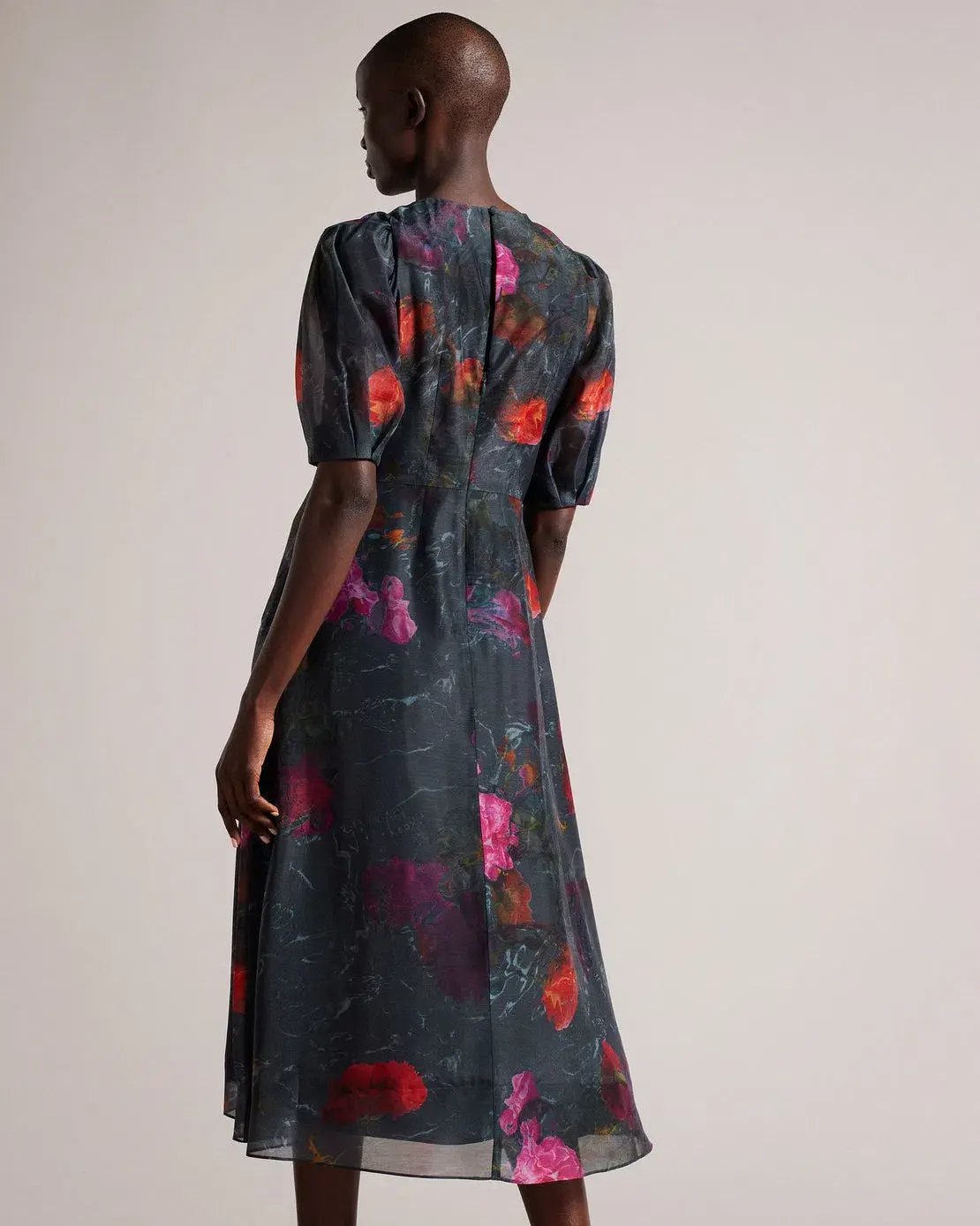 Ted Baker Mekayla Empire Midi Dress Size 3 / AU 12 photo 4