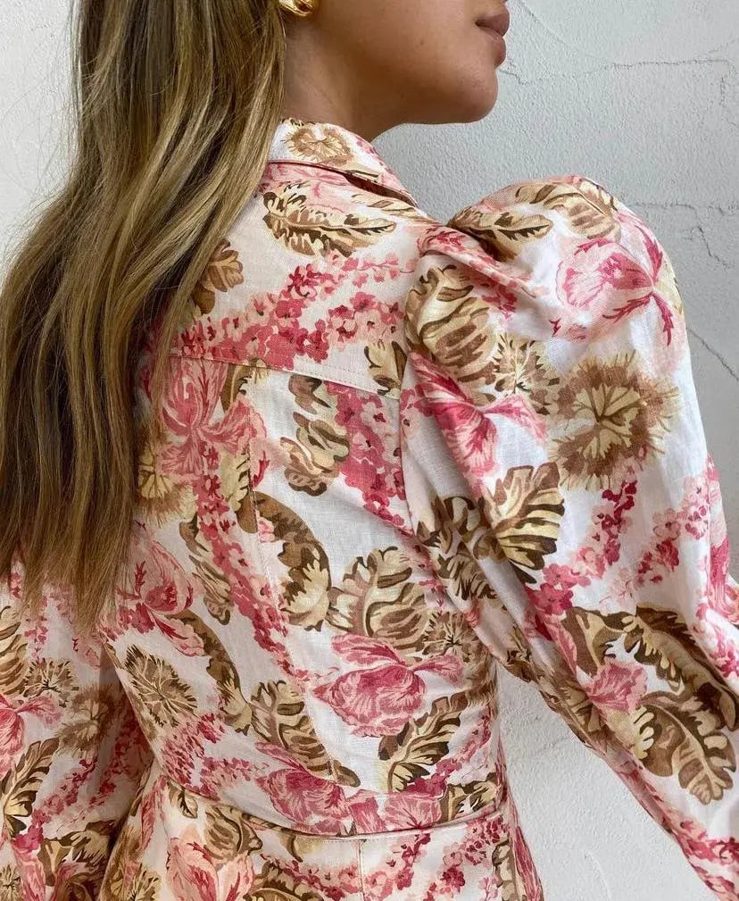 Significant Other Leonie Dress Print Size 8 photo 4