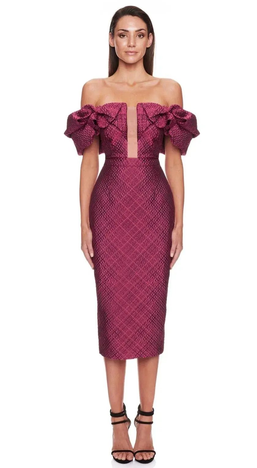 Eliya The Label Geneva Two Way Dress Purple Size 8 photo 2