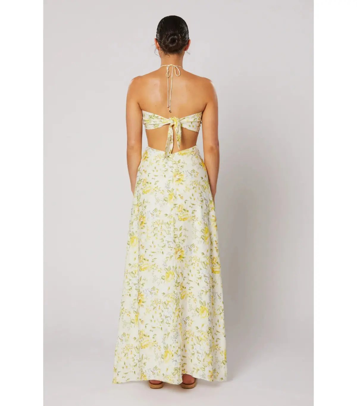 Winona Limette Maxi Dress Floral Size S / AU 8 photo 3