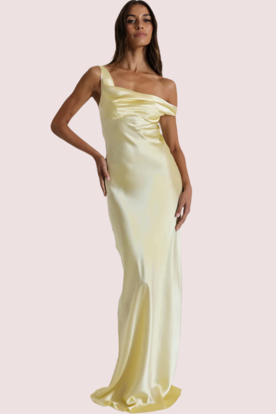 Natalie Rolt Monika Dress Butter Yellow photo 4
