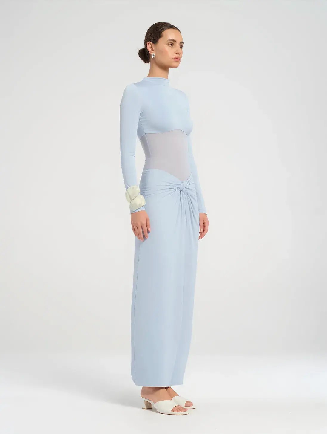 Benni Dora Maxi Dress in Blue  Size AU 8 photo 2