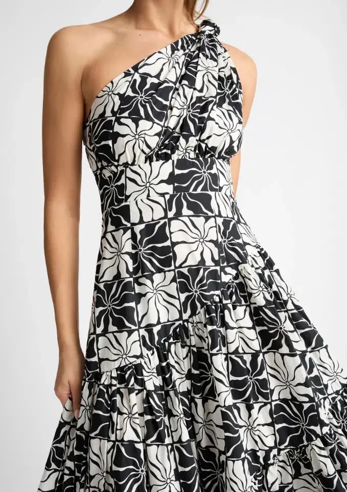 Sheike Magnolia Maxi Dress Black/White Size 10 / M photo 2