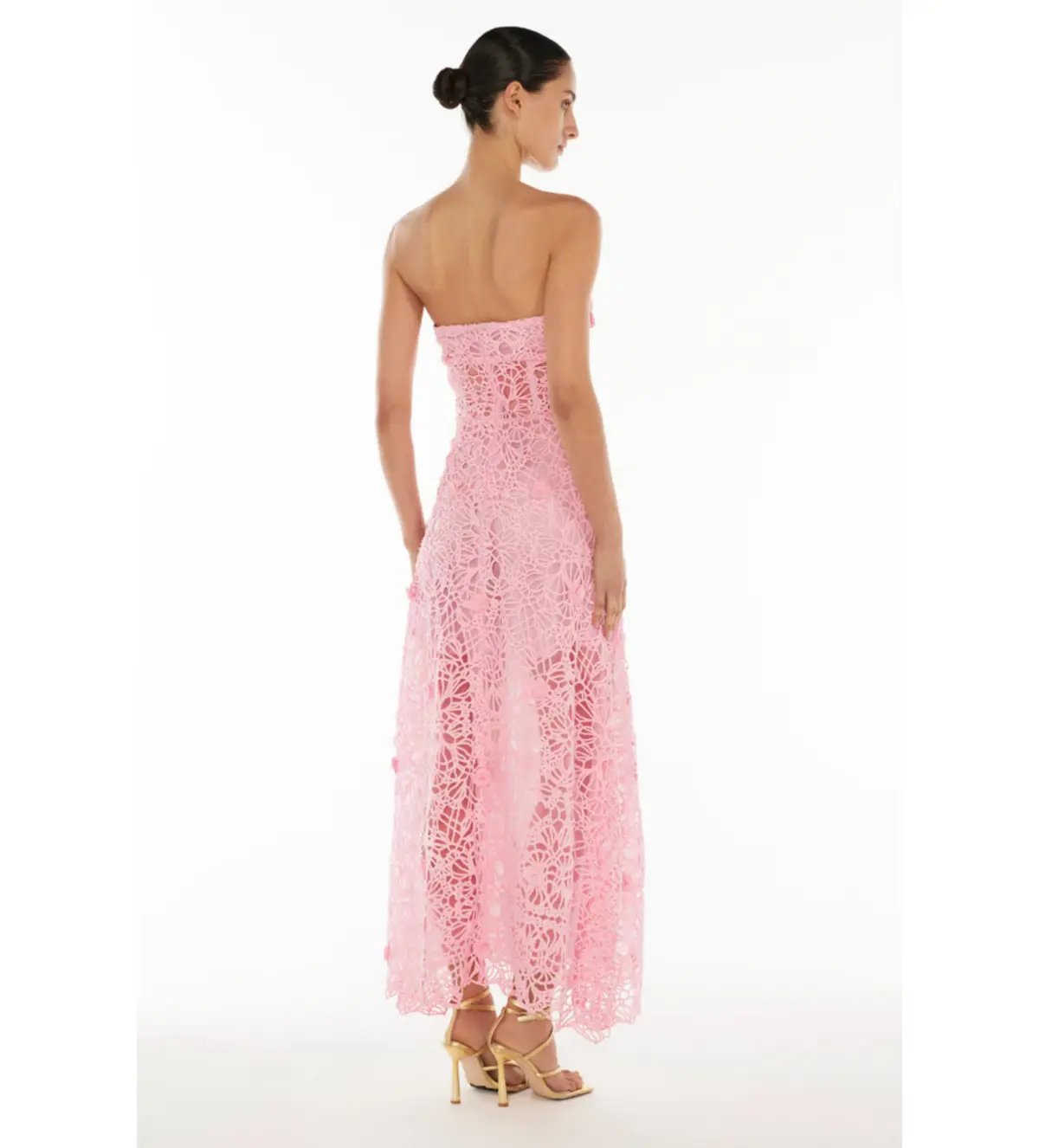 Manning Cartell Tea Ceremony Maxi Dress Pink Size 6 photo 2