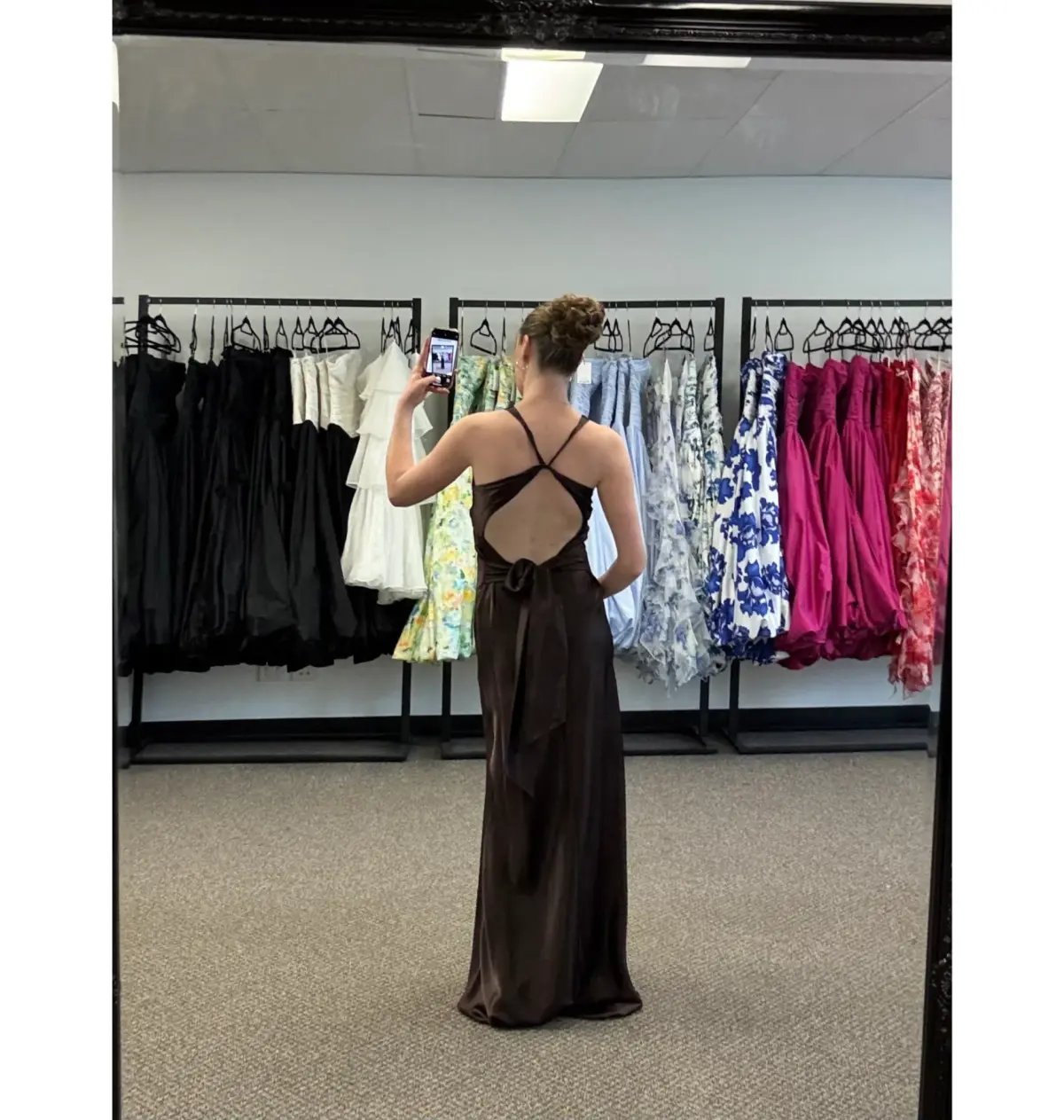 Ruth Tarvydas Goddess Gown Black Size 10 photo 2