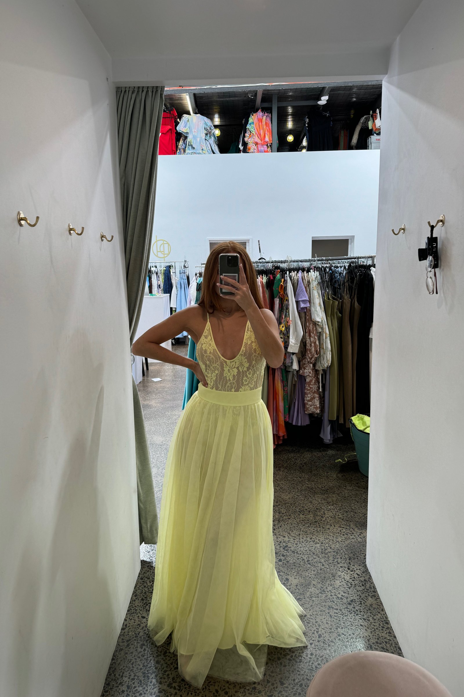 ZIMMERMANN TULLE SKIRT - LEMON photo 10