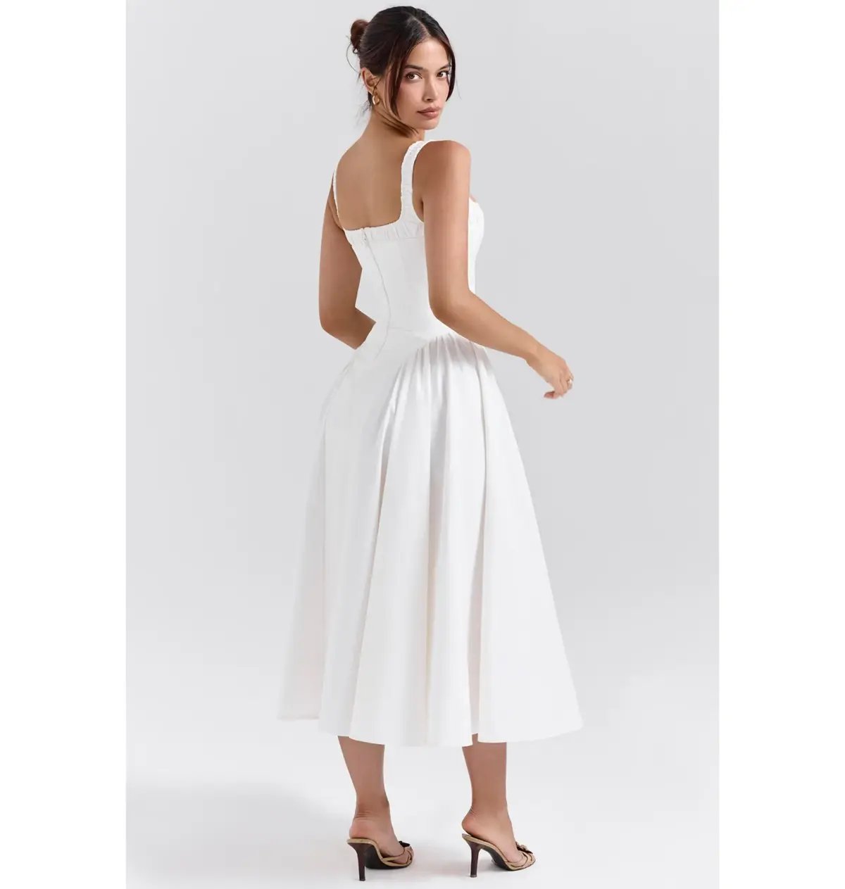 House of CB Dorothy Dress White Size Small / AU 8 photo 5