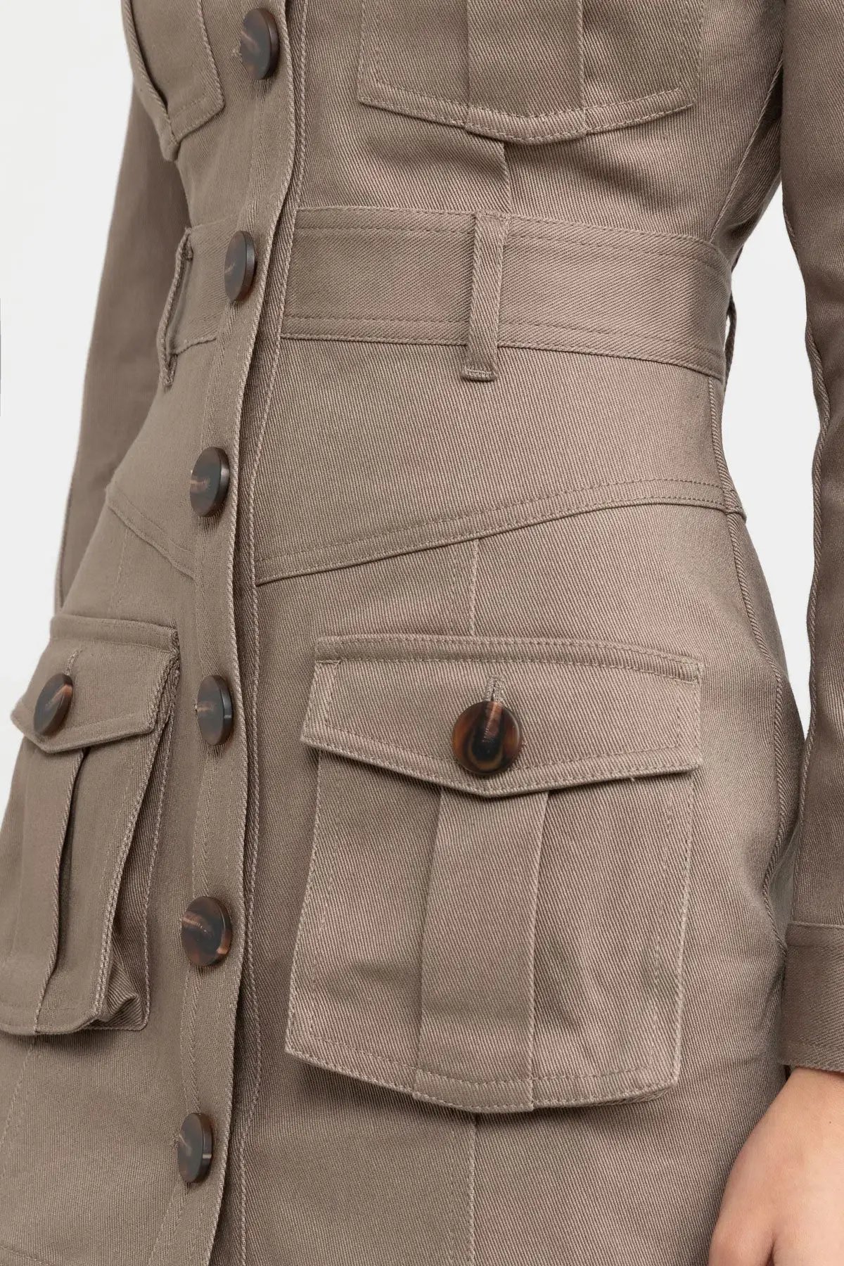 Significant Other Isabelle Dress Brown Size 8 photo 3