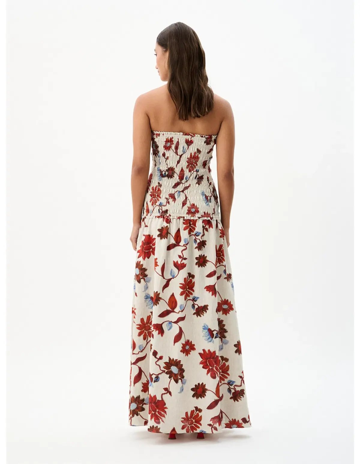 Roame Millie Dress Cactus Bloom Sand Size 0/Au 6 photo 3