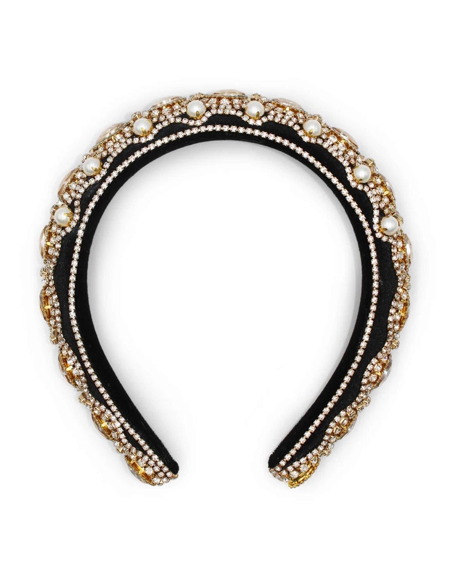 Morgan & Taylor Lyra Headband, Gold photo 2