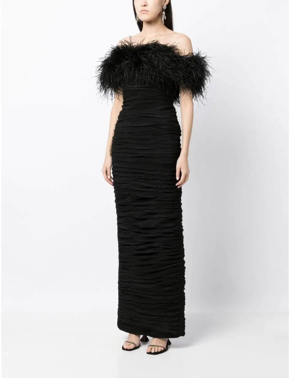 Rachel Gilbert Zion Gown Black Size 1 / AU 8 photo 2