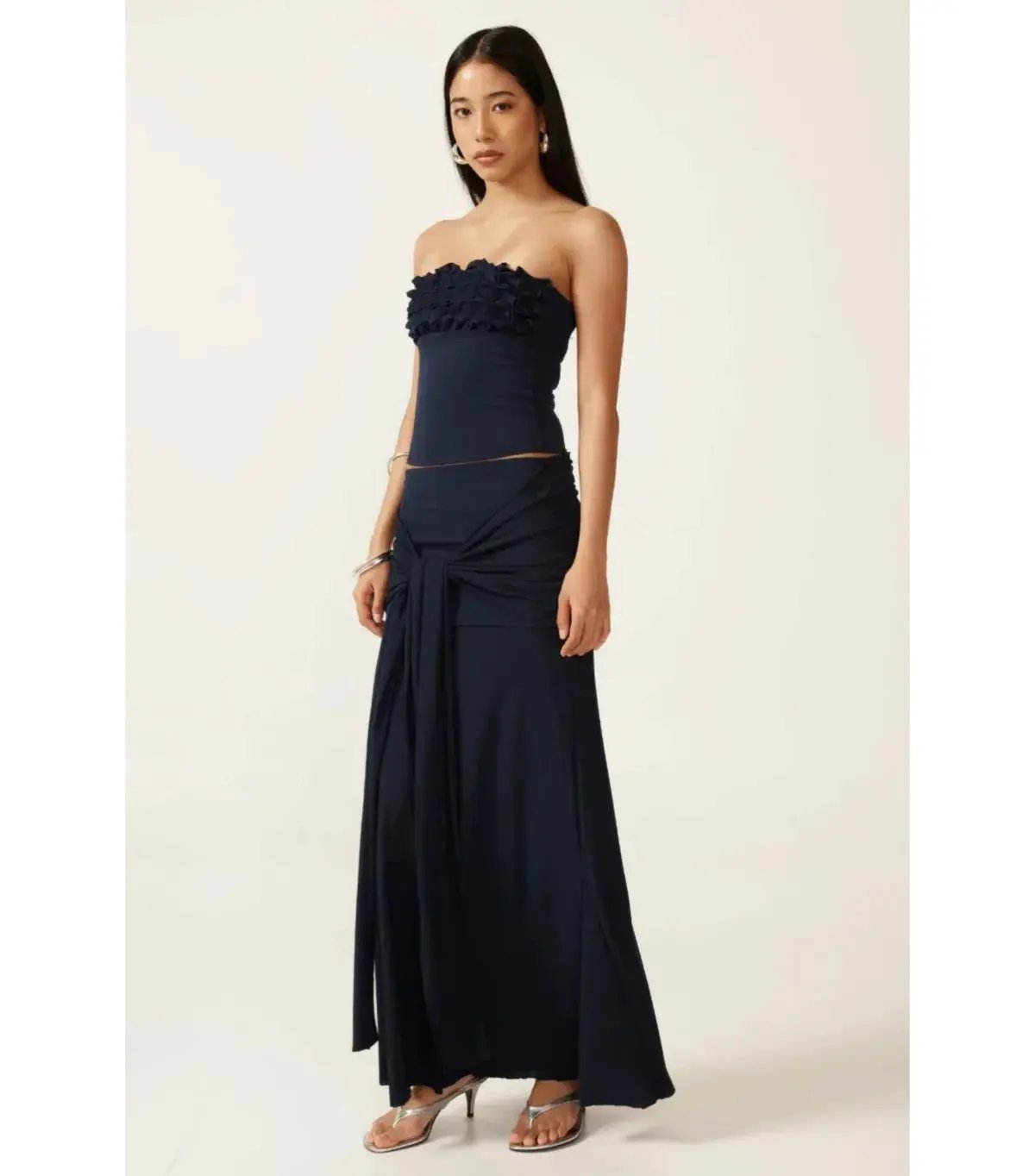 Ance Gria Jude Top and Skirt Set Navy Size XS / AU 6 photo 2