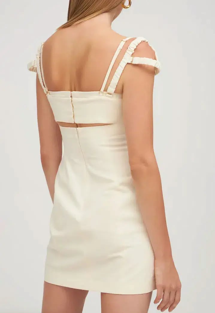 Jacquemus La Robe Kibo Dress Off White Size 36 photo 2