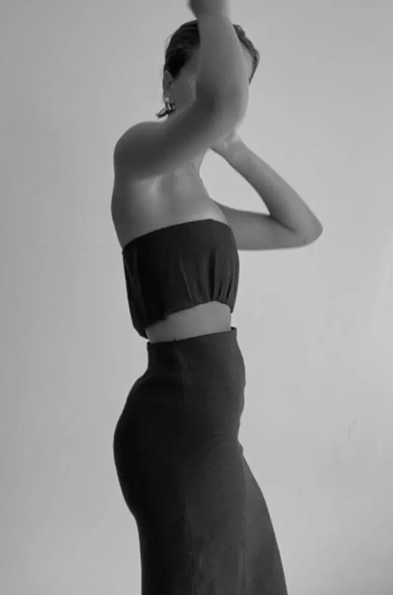 Sir the Label Yves Strapless Dress Black Size 2 / Au 10 photo 3