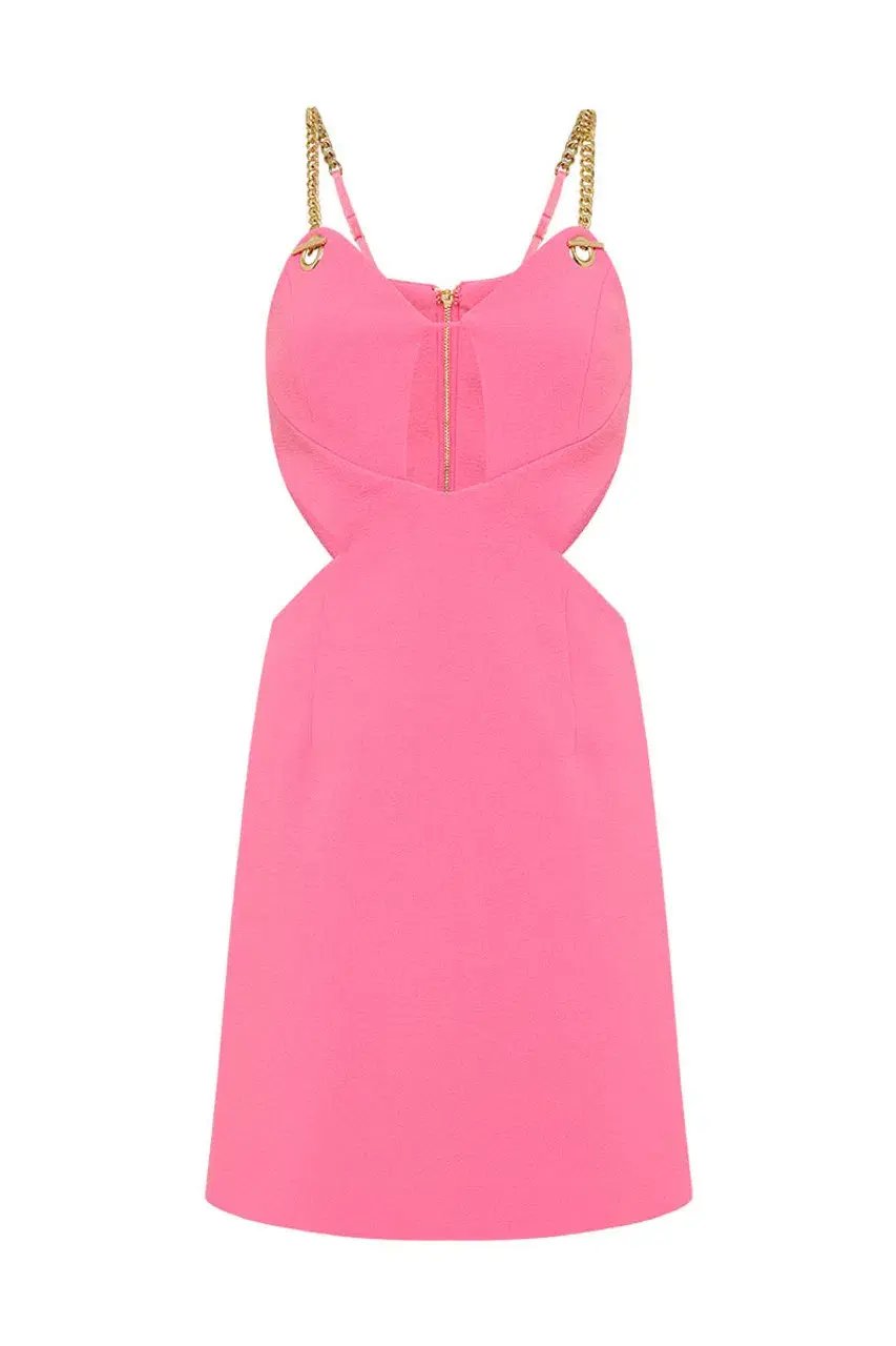 Rebecca Vallance Dulce Amore Mini Dress Pink Size 6 photo 4