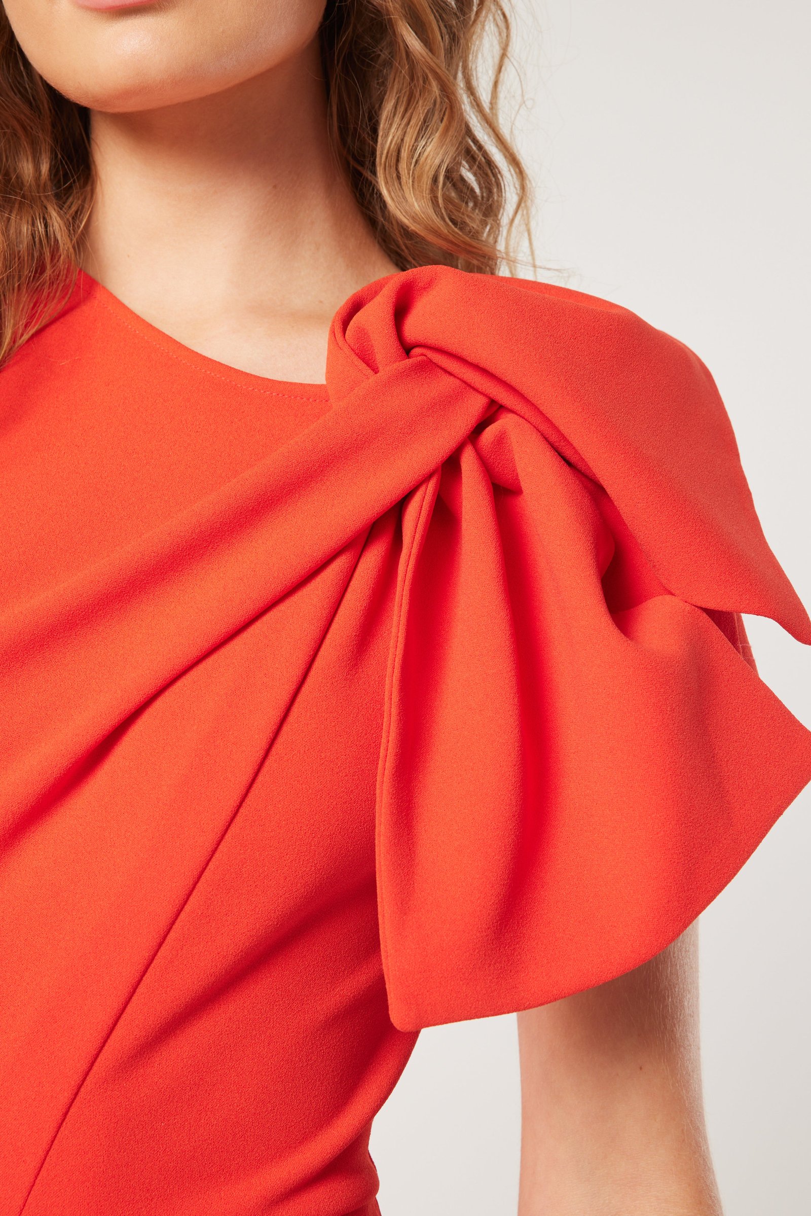 ELLIATT GALAXITE MAXI DRESS - ORANGE photo 5