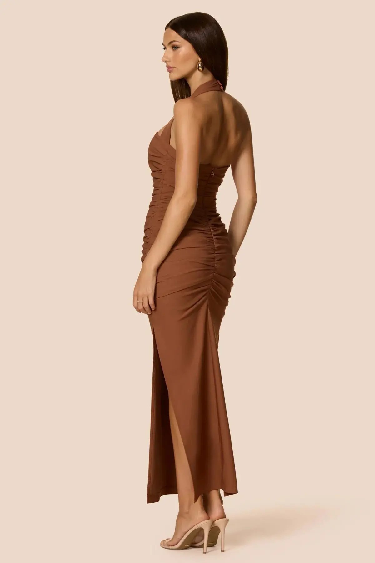 Love Nookie Zenya Maxi Dress in Caramel Size S / AU8 photo 3