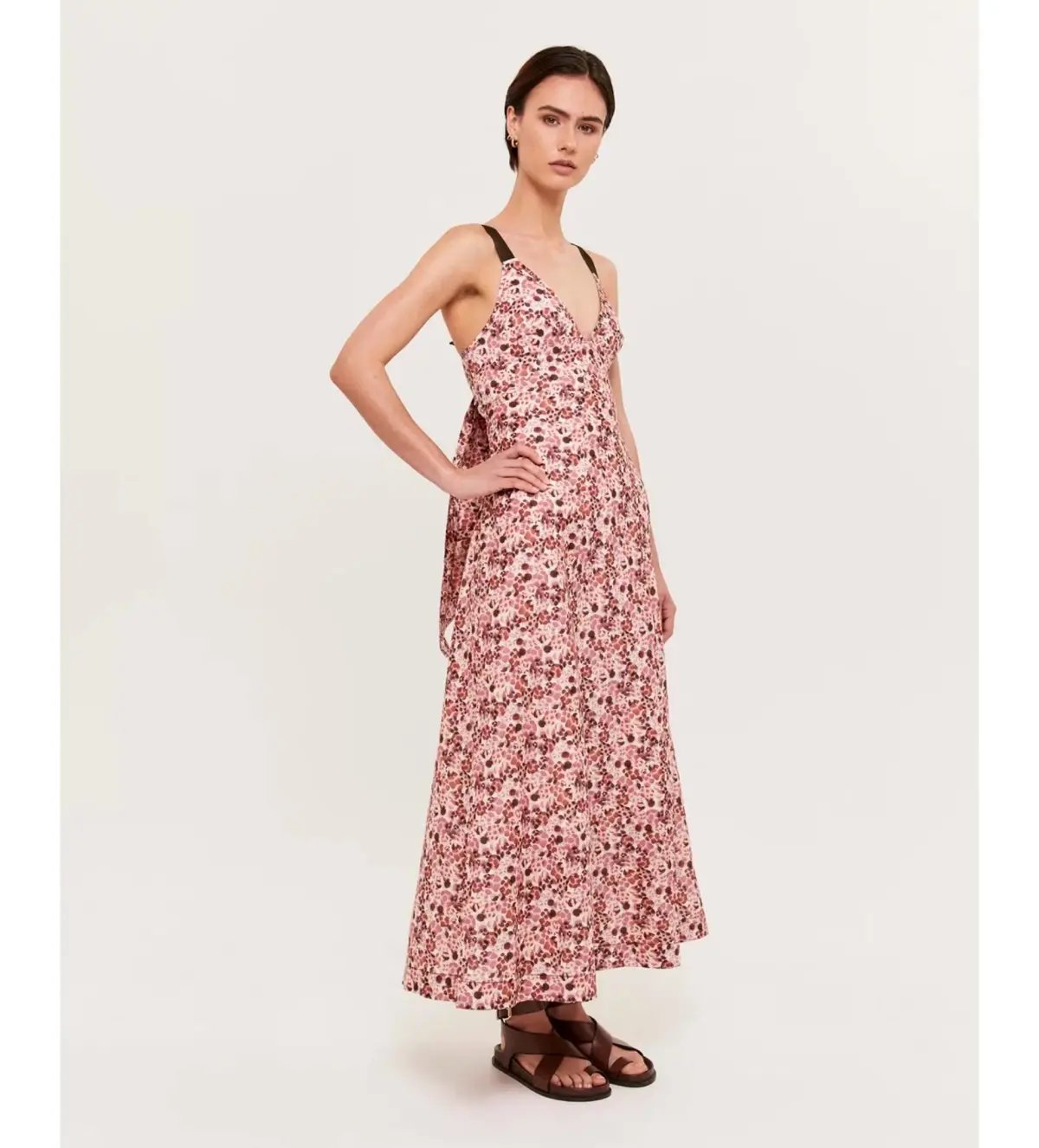 Seed Heritage Shirred Waist Mini Dress Floral Size 4 photo 23