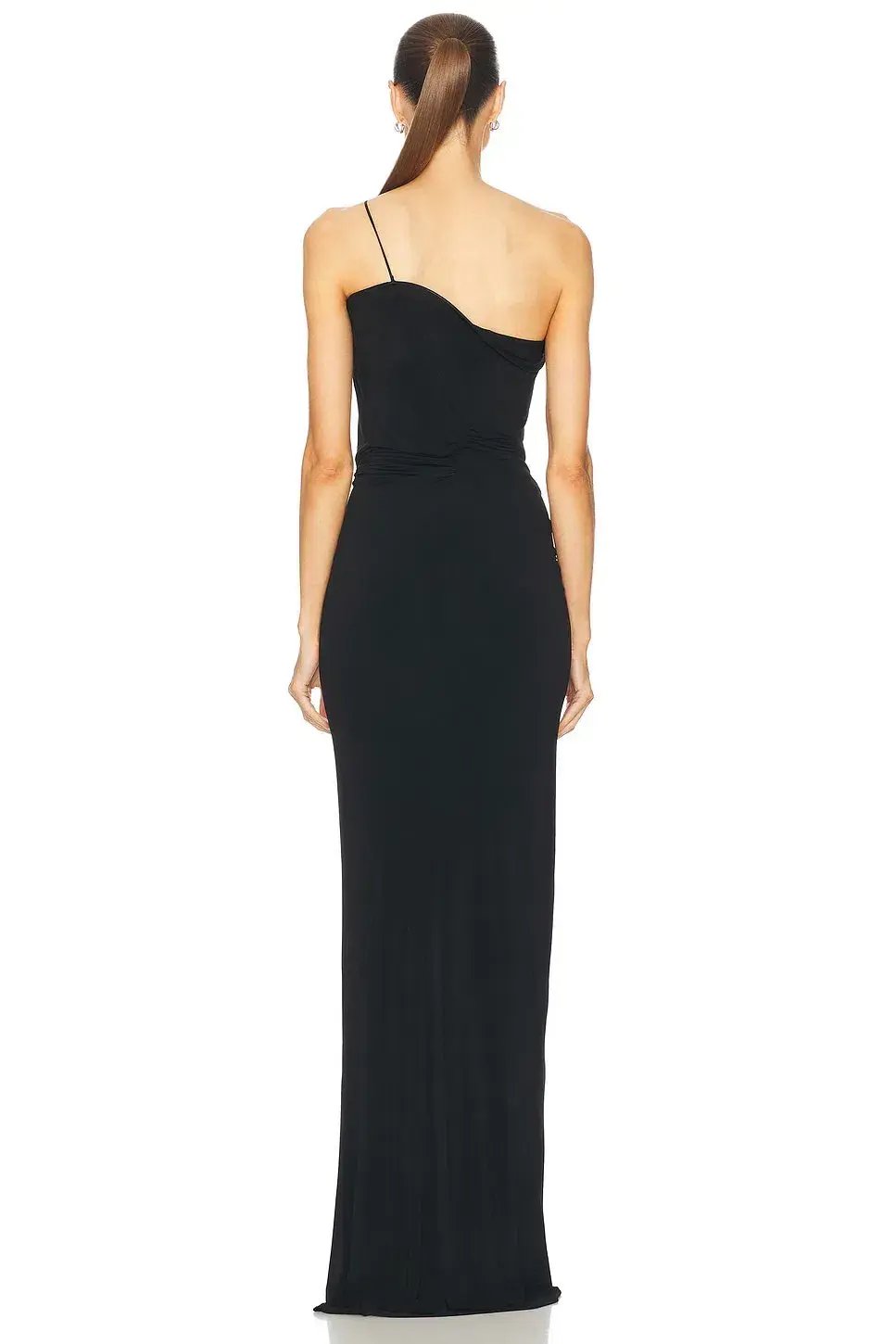 Christopher Esber Wave Coil Maxi Dress Black Size 8 photo 10