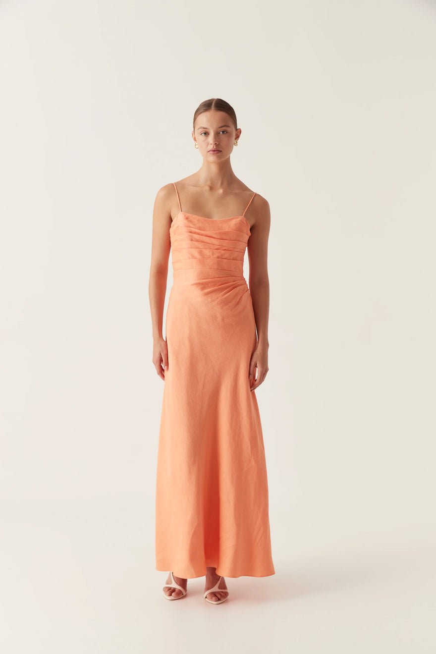 Aje Clarice Draped Maxi Dress photo 3
