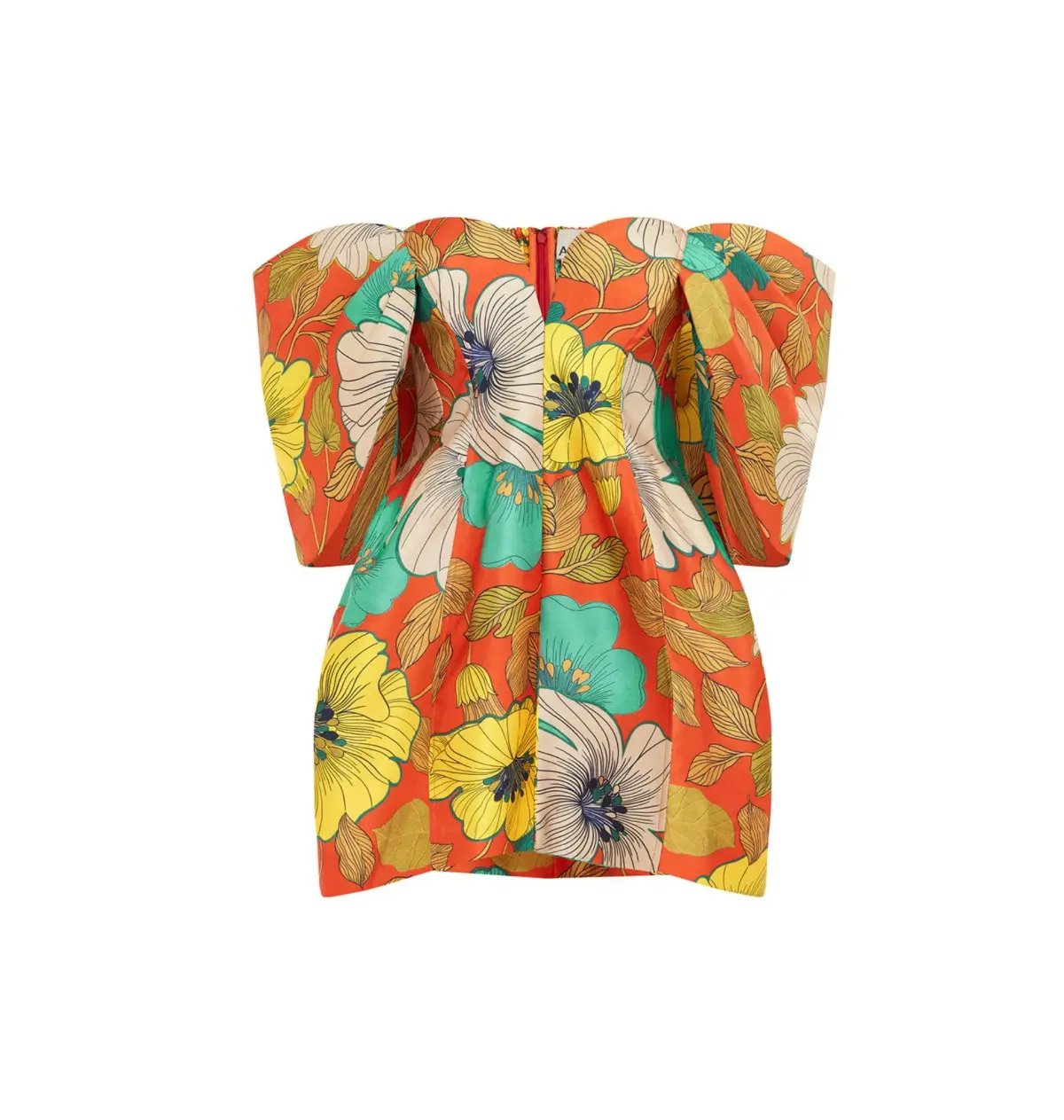 Alemais Piato Sculpt Mini Dress in Floral Size AU 10 photo 5