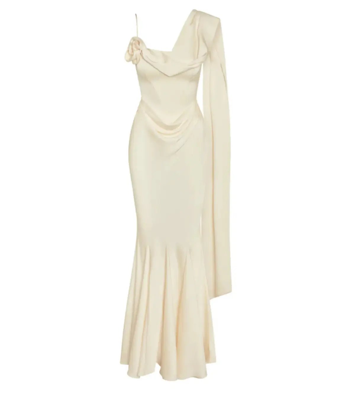 Leau Celine Maxi Dress Ivory Size XS/AU 6 photo 4