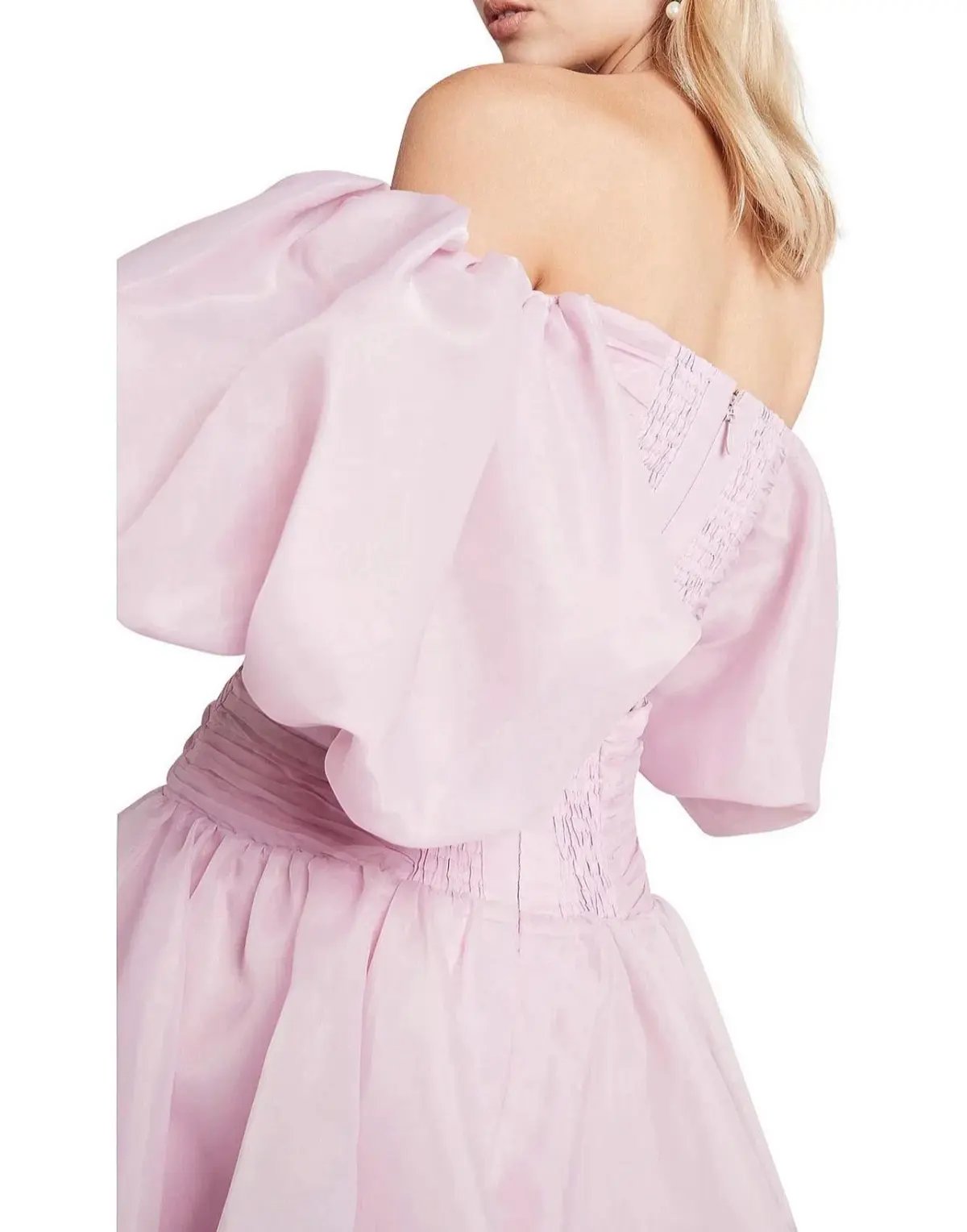 Aje Myriad Cut Out Mini Dress  Pink Size 12 photo 5
