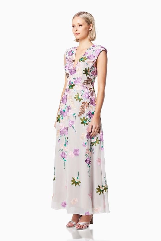 ELLIATT VENETIAN MAXI DRESS - MULTI photo 4