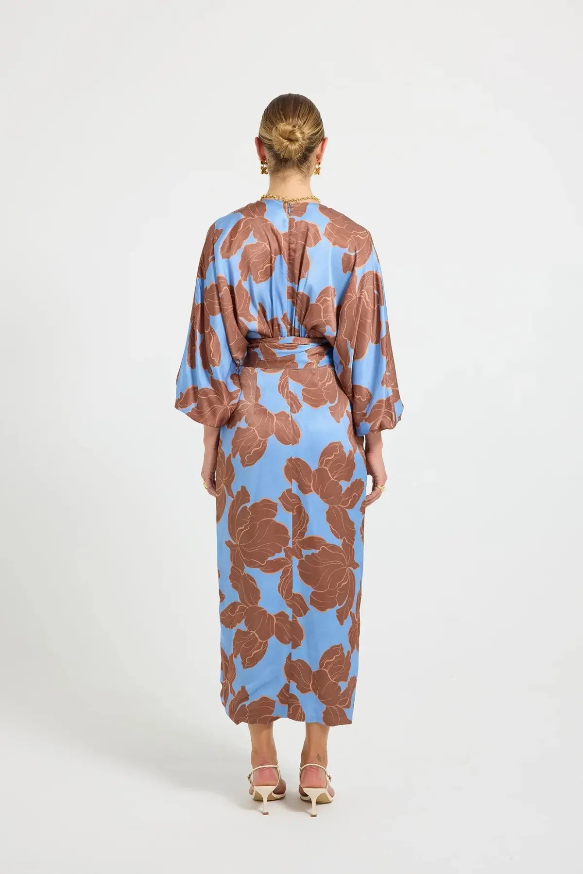 PASDUCHAS LUCENT WRAP MIDI / SIZE 16 photo 4