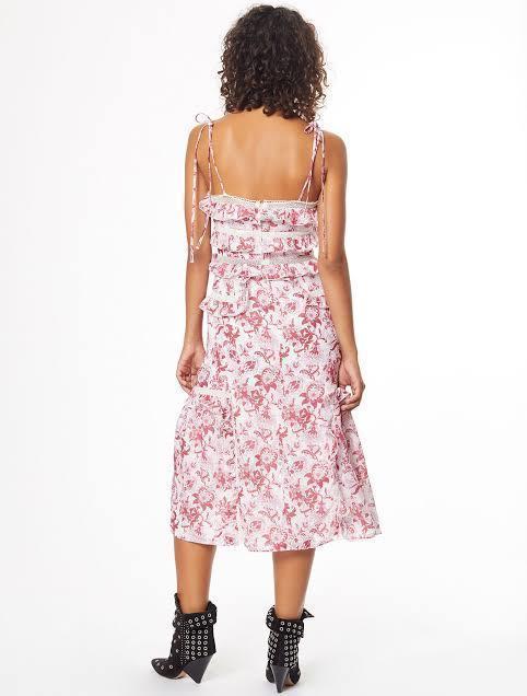 Stevie May floral Midi dress Size 12 photo 2