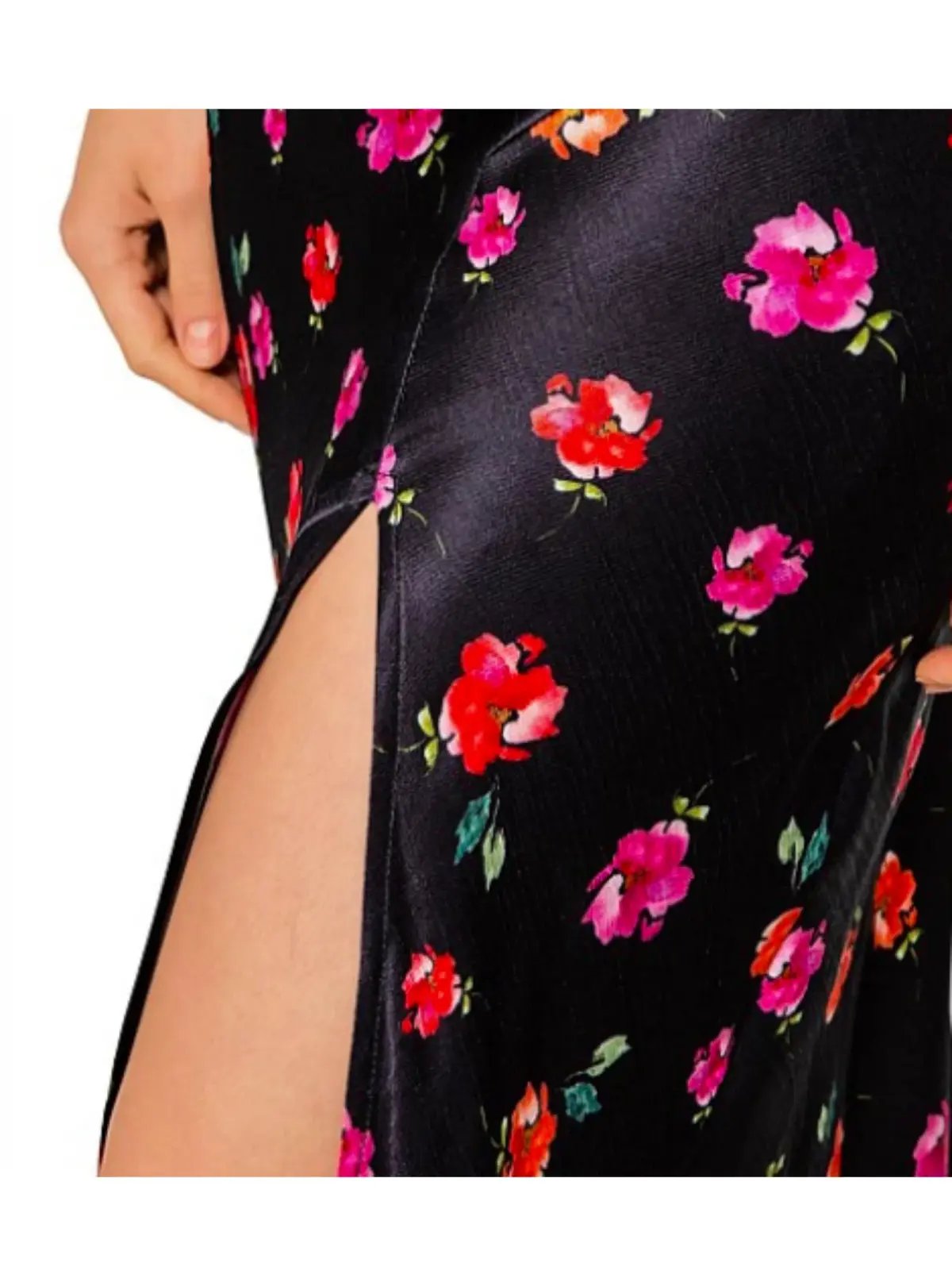 Bec & Bridge Floral Midi Dress Black Floral Size AU 6 photo 3