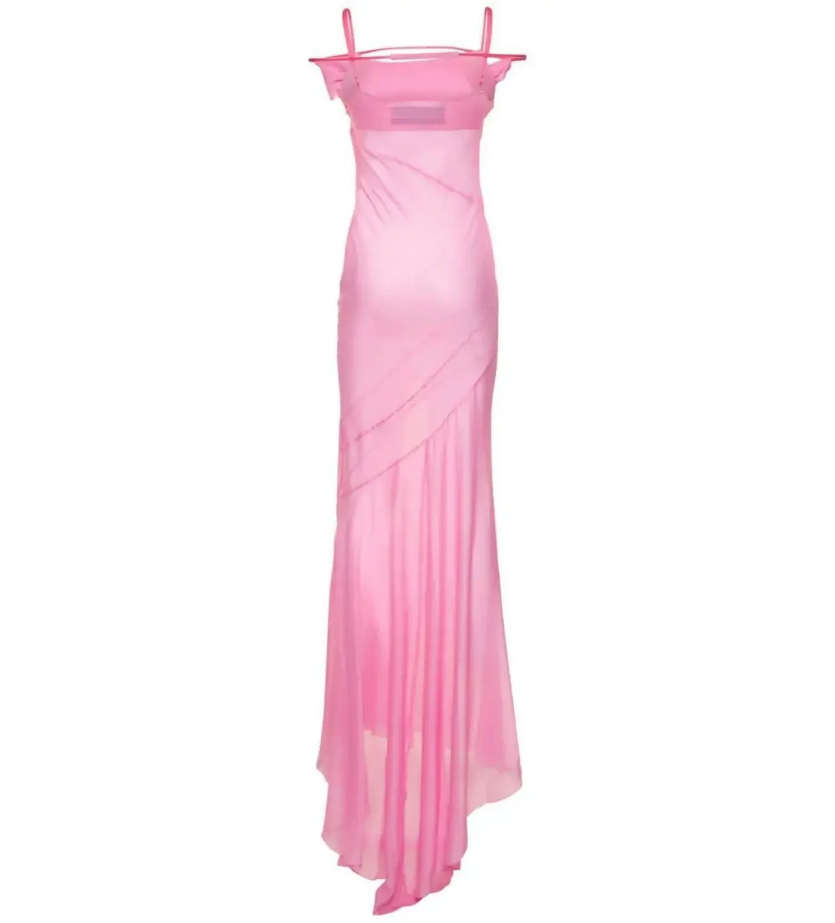 Jacquemus La Robe Draggiu Pink Size 38 / AU 10 photo 4
