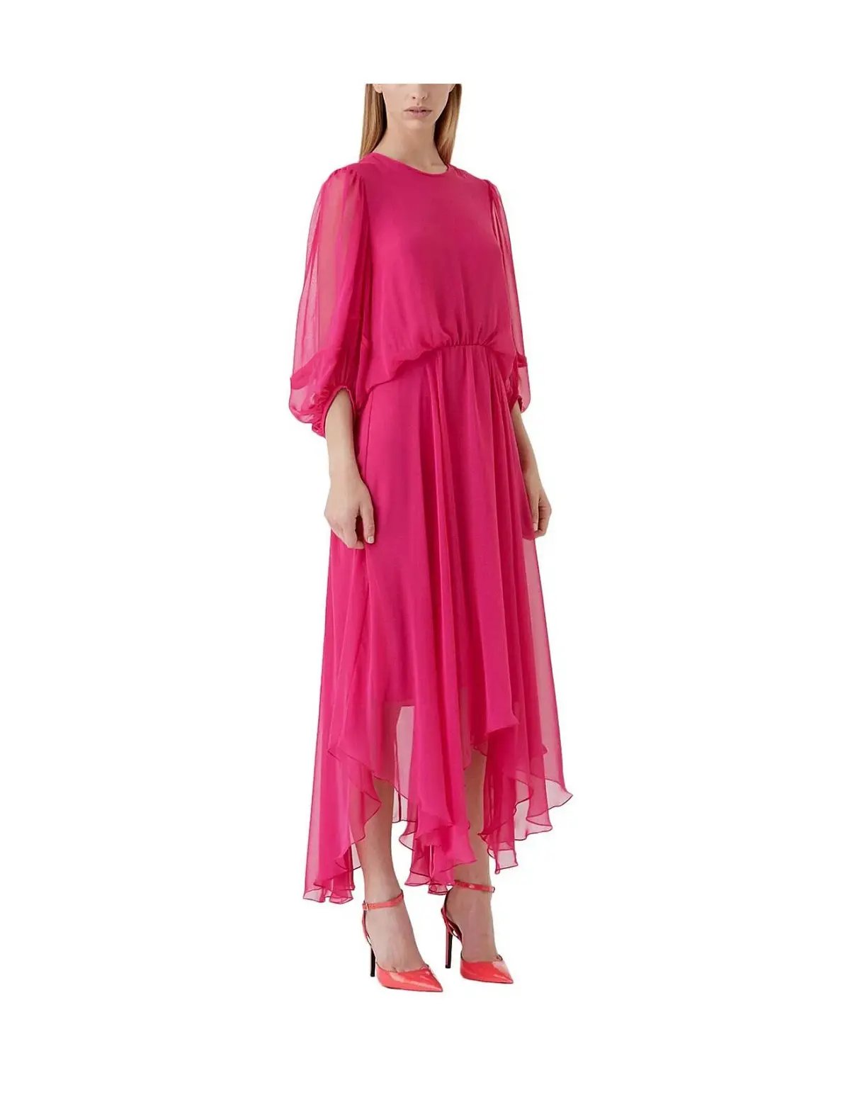 Camilla and Marc Dylan Midi Dress Pink Size 8 photo 2