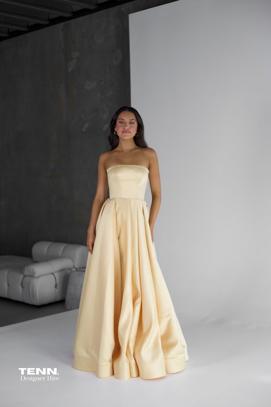 Lia Stublla Rosa Gown - Honey photo 3