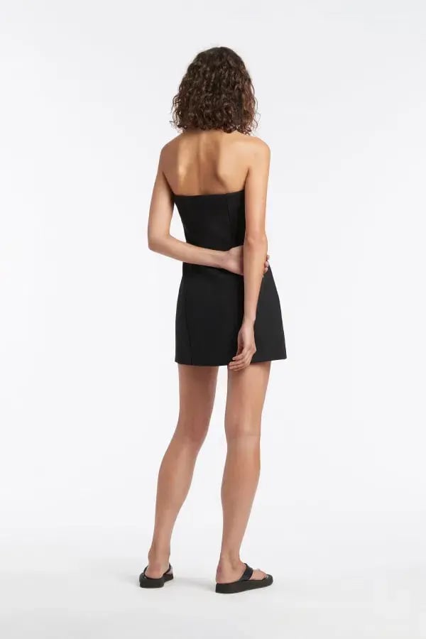 Sir the Label Maxe Strapless Mini Dress Black Size 0/Au 6 photo 3